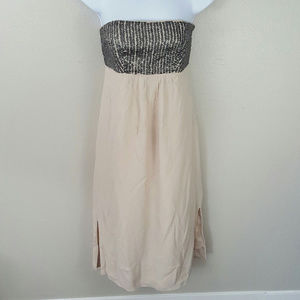 Anthropologie Floreat Dalian Dress Sequin